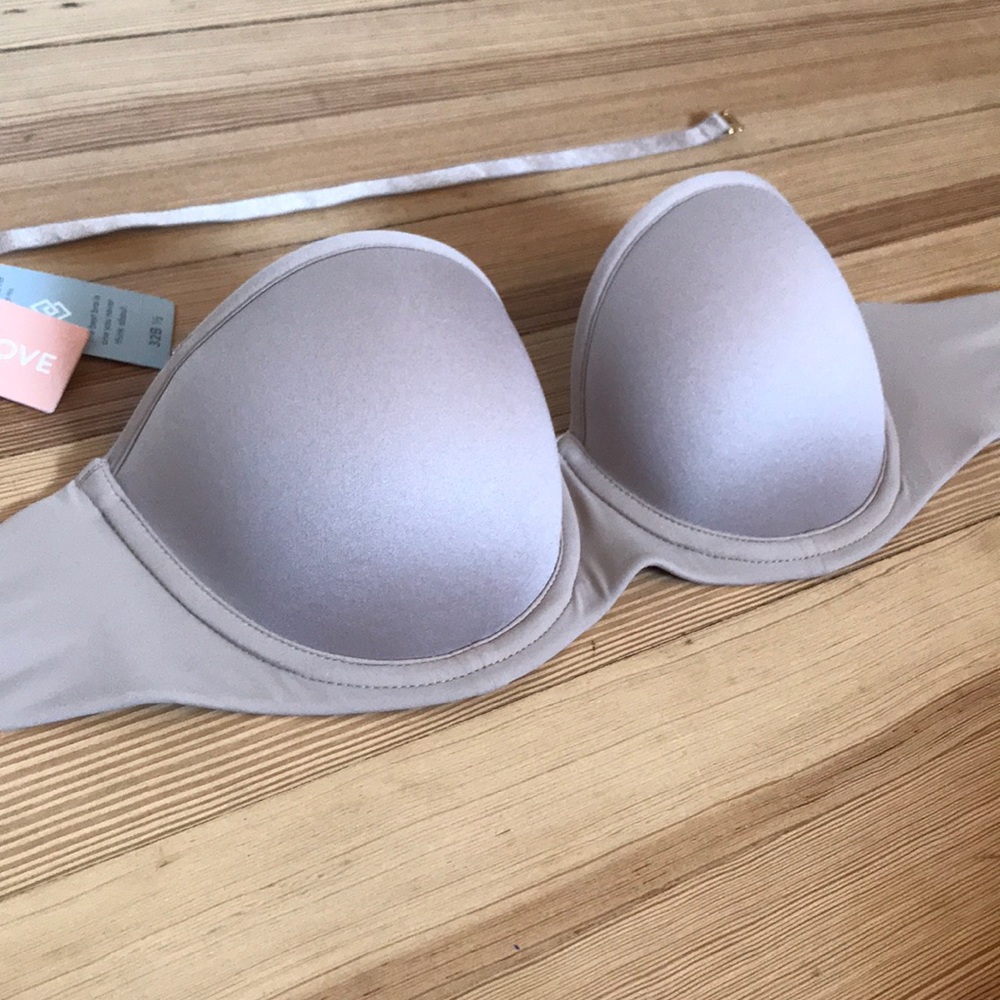 Thirdlove 24/7 Classic Strapless Bra in Taupe